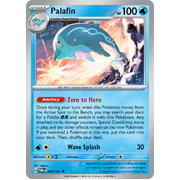 Reverse Holo Palafin  060/167 Uncommon Scarlet & Violet Twilight Masquerade Pokemon Card