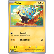 Shinx  066/167 Common Scarlet & Violet Twilight Masquerade Pokemon Card