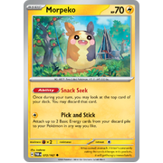 Reverse Holo Morpeko  072/167 Uncommon Scarlet & Violet Twilight Masquerade Pokemon Card