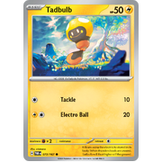 Reverse Holo Tadbulb  073/167 Common Scarlet & Violet Twilight Masquerade Pokemon Card