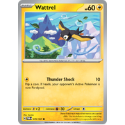 Reverse Holo Wattrel  075/167 Common Scarlet & Violet Twilight Masquerade Pokemon Card