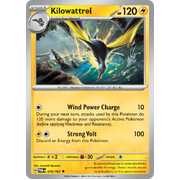 Reverse Holo Kilowattrel  076/167 Uncommon Scarlet & Violet Twilight Masquerade Pokemon Card