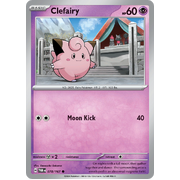 Reverse Holo Clefairy  078/167 Common Scarlet & Violet Twilight Masquerade Pokemon Card