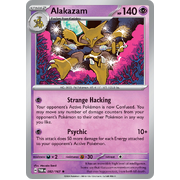 Reverse Holo Alakazam  082/167 Rare Scarlet & Violet Twilight Masquerade Pokemon Card