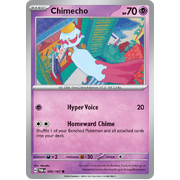 Reverse Holo Chimecho  085/167 Common Scarlet & Violet Twilight Masquerade Pokemon Card