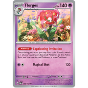 Reverse Holo Florges  088/167 Uncommon Scarlet & Violet Twilight Masquerade Pokemon Card