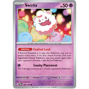 Reverse Holo Swirlix  089/167 Common Scarlet & Violet Twilight Masquerade Pokemon Card