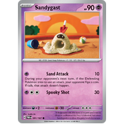 Reverse Holo Sandygast  091/167 Common Scarlet & Violet Twilight Masquerade Pokemon Card