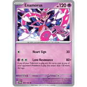 Reverse Holo Enamorus  093/167 Rare Scarlet & Violet Twilight Masquerade Pokemon Card