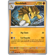 Reverse Holo Sandslash  098/167 Uncommon Scarlet & Violet Twilight Masquerade Pokemon Card