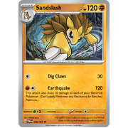 Sandslash  098/167 Uncommon Scarlet & Violet Twilight Masquerade Pokemon Card