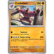 Reverse Holo Conkeldurr  105/167 Uncommon Scarlet & Violet Twilight Masquerade Pokemon Card