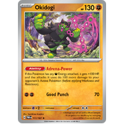 Reverse Holo Okidogi  111/167 Rare Scarlet & Violet Twilight Masquerade Pokemon Card