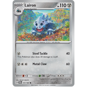 Lairon  121/167 Common Scarlet & Violet Twilight Masquerade Pokemon Card