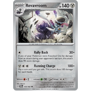 Reverse Holo Revavroom  125/167 Uncommon Scarlet & Violet Twilight Masquerade Pokemon Card