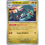 Drakloak  129/167 Common Scarlet & Violet Twilight Masquerade Pokemon Card