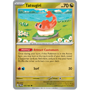 Reverse Holo Tatsugiri  131/167 Uncommon Scarlet & Violet Twilight Masquerade Pokemon Card