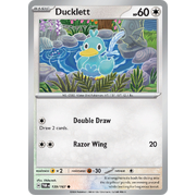 Reverse Holo Ducklett  139/167 Common Scarlet & Violet Twilight Masquerade Pokemon Card