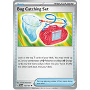 Reverse Holo Bug Catching Set  143/167 Uncommon Scarlet & Violet Twilight Masquerade Pokemon Card