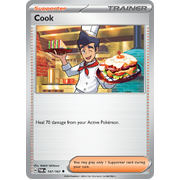 Reverse Holo Cook  147/167 Uncommon Scarlet & Violet Twilight Masquerade Pokemon Card