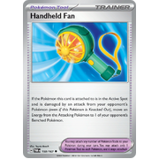 Reverse Holo Handheld Fan  150/167 Uncommon Scarlet & Violet Twilight Masquerade Pokemon Card