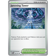 Reverse Holo Jamming Tower  153/167 Uncommon Scarlet & Violet Twilight Masquerade Pokemon Card