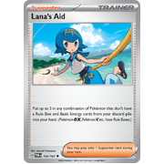 Reverse Holo Lana's Aid  155/167 Uncommon Scarlet & Violet Twilight Masquerade Pokemon Card