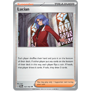 Reverse Holo Lucian  157/167 Uncommon Scarlet & Violet Twilight Masquerade Pokemon Card