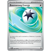 Reverse Holo Boomerang Energy  166/167 Uncommon Scarlet & Violet Twilight Masquerade Pokemon Card