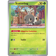 Reverse Holo Scatterbug 008/198 Common Scarlet & Violet Pokemon Card