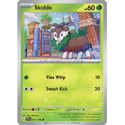 Reverse Holo Skiddo 011/198 Common Scarlet & Violet Pokemon Card