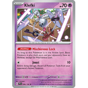 Reverse Holo Klefki 096/198 Rare Scarlet & Violet Pokemon Card