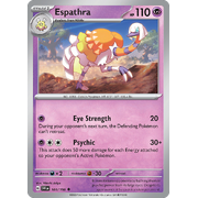 Reverse Holo Espathra 103/198 Uncommon Scarlet & Violet Pokemon Card