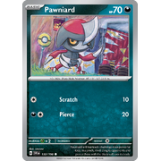 Reverse Holo Pawniard 132/198 Common Scarlet & Violet Pokemon Card