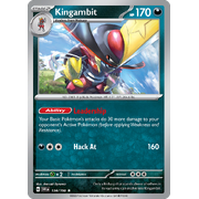 Reverse Holo Kingambit 134/198 Rare Scarlet & Violet Pokemon Card