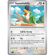 Reverse Holo Squawkabilly 162/198 Common Scarlet & Violet Pokemon Card