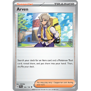 Reverse Holo Arven 166/198 Uncommon Scarlet & Violet Pokemon Card