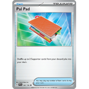 Reverse Holo Pal Pad 182/198 Common Scarlet & Violet Pokemon Card