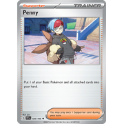 Reverse Holo Penny 183/198 Uncommon Scarlet & Violet Pokemon Card