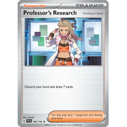 Reverse Holo Professor's Research 189/198 Rare Scarlet & Violet Pokemon Card