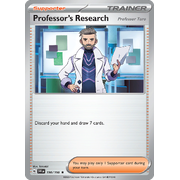 Reverse Holo Professor's Research 190/198 Rare Scarlet & Violet Pokemon Card