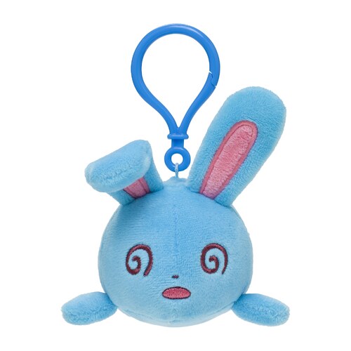 Azumarill is Knocked Out Clip-On Plush