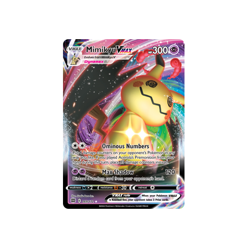 Mimikyu VMAX Ultra Rare 069/172 Brilliant Stars Singles