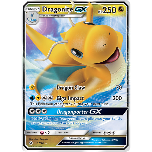 Dragonite-GX (37/70) Dragon Majesty