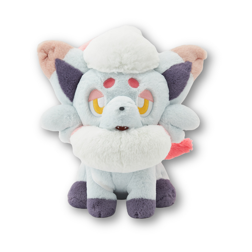 Hisuian Zorua Fluffy Huggable Comfy Friends Pokemon Centre Plush