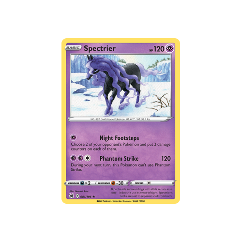 Spectrier 081/196 Holo Rare Lost Origin Single