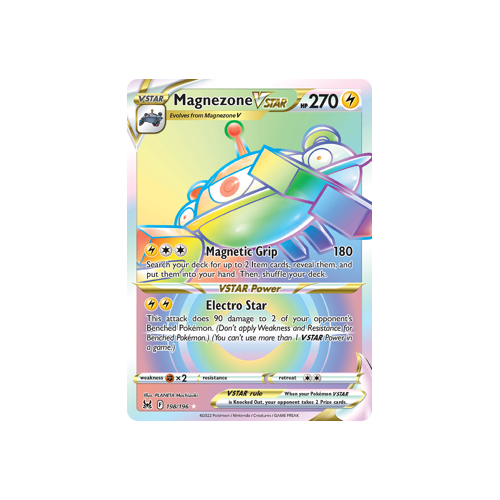 Magnezone VSTAR (Secret) 198/196 Secret Rare Lost Origin Single