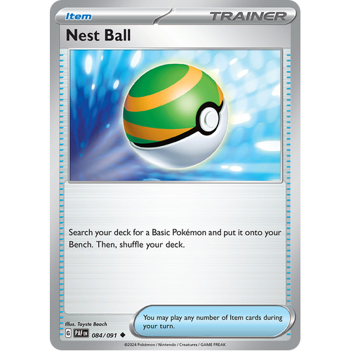 Nest Ball 084/091 Uncommon Scarlet & Violet Paldean Fates Single Card