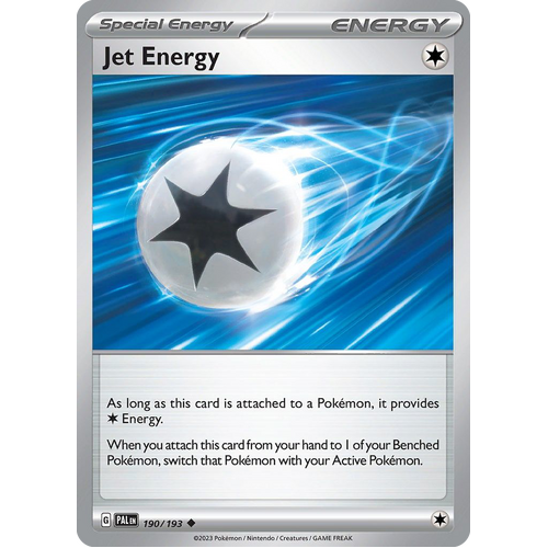 Jet Energy 190/193 Uncommon Paldea Evolved Pokemon Card