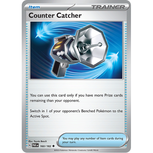 Counter Catcher 160/182 Uncommon Scarlet & Violet Paradox Rift Pokemon Card